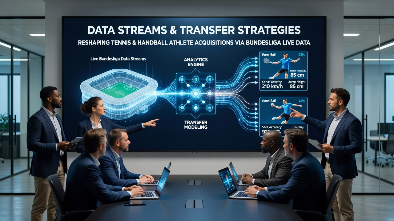 Analysten werten Bundesliga-Tracking-Daten aus, um Transferstrategien für Handball- und Tennis-Olympiateilnehmer zu verfeinern