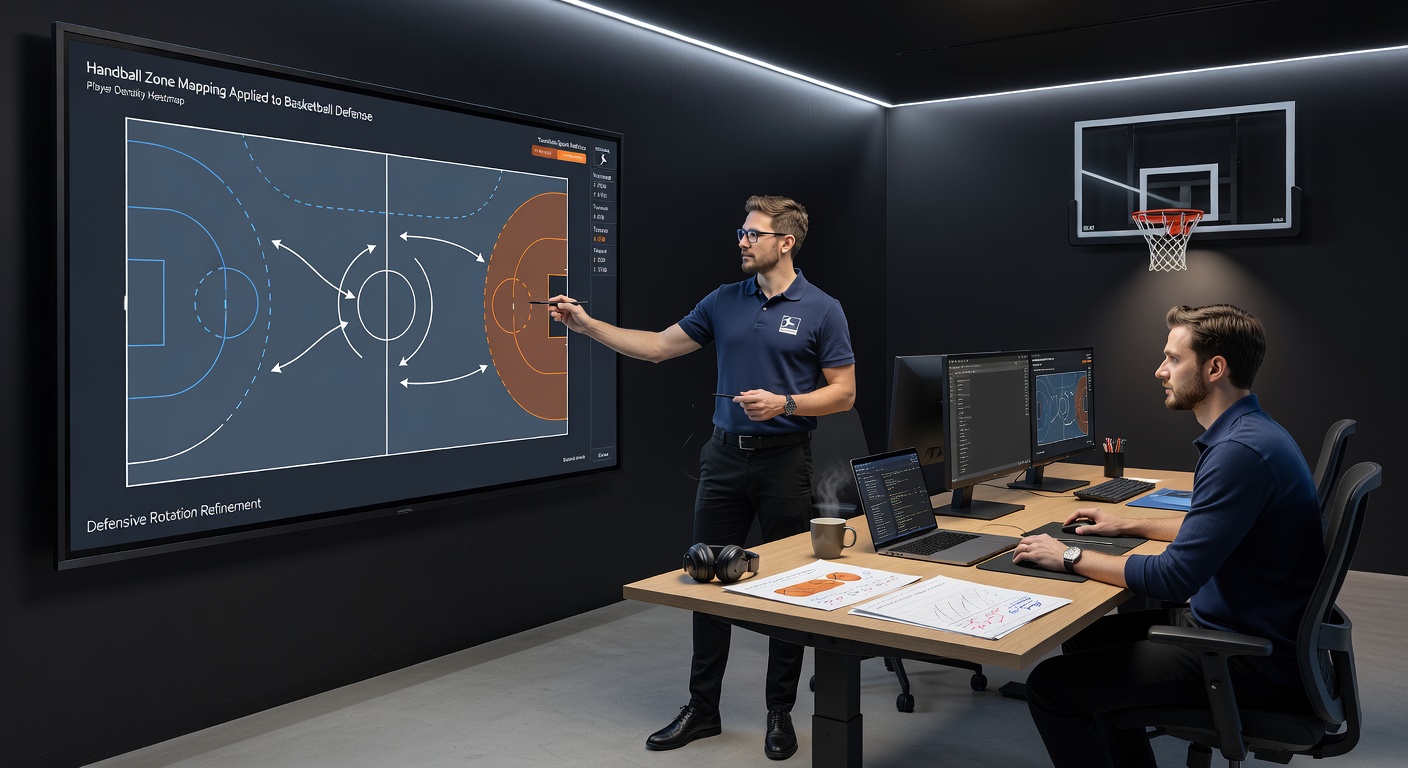 Analyse von Verteidigungsrotationen mit Handball-Mapping-Tools