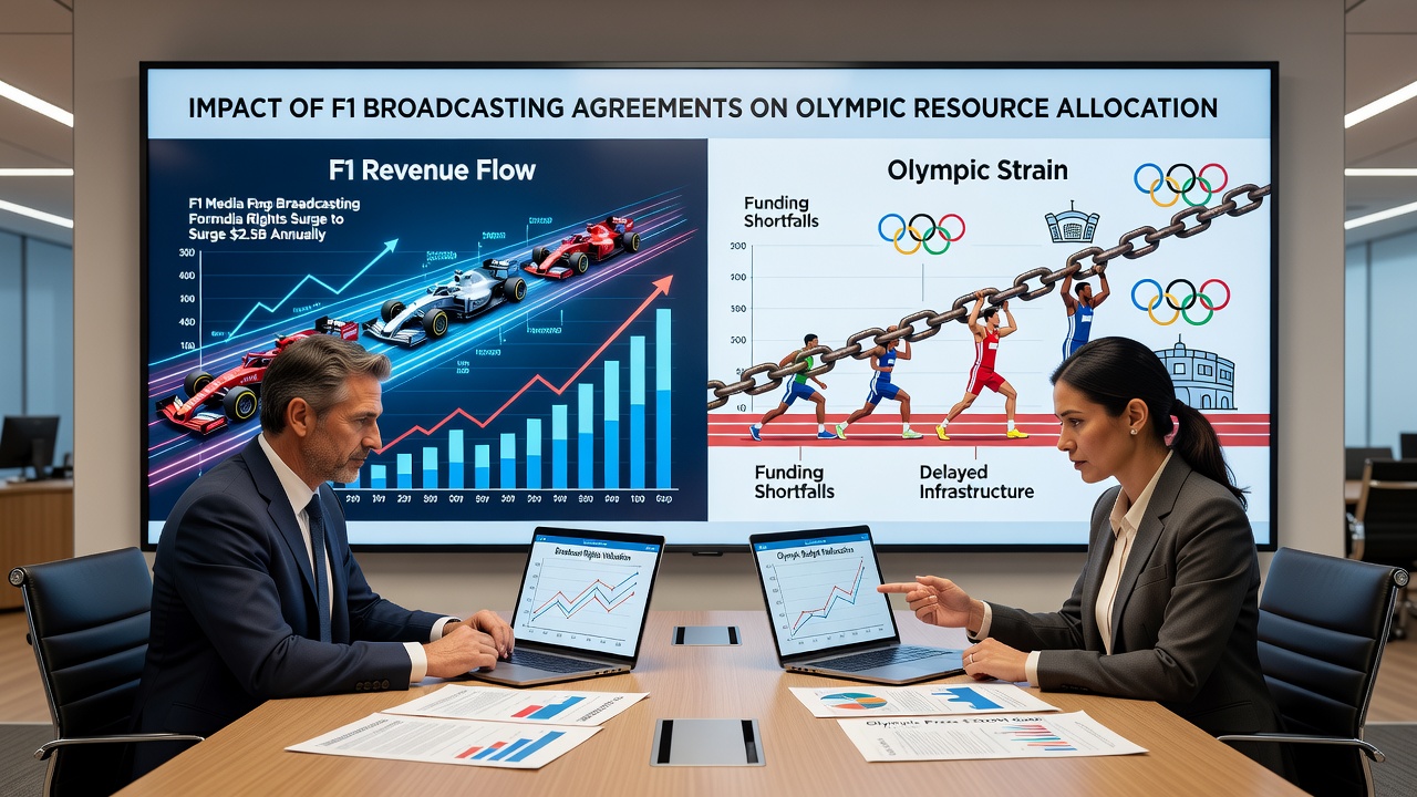 Ressourcenverteilung zwischen Formel 1 und olympischen Sportarten in deutschen Verbänden