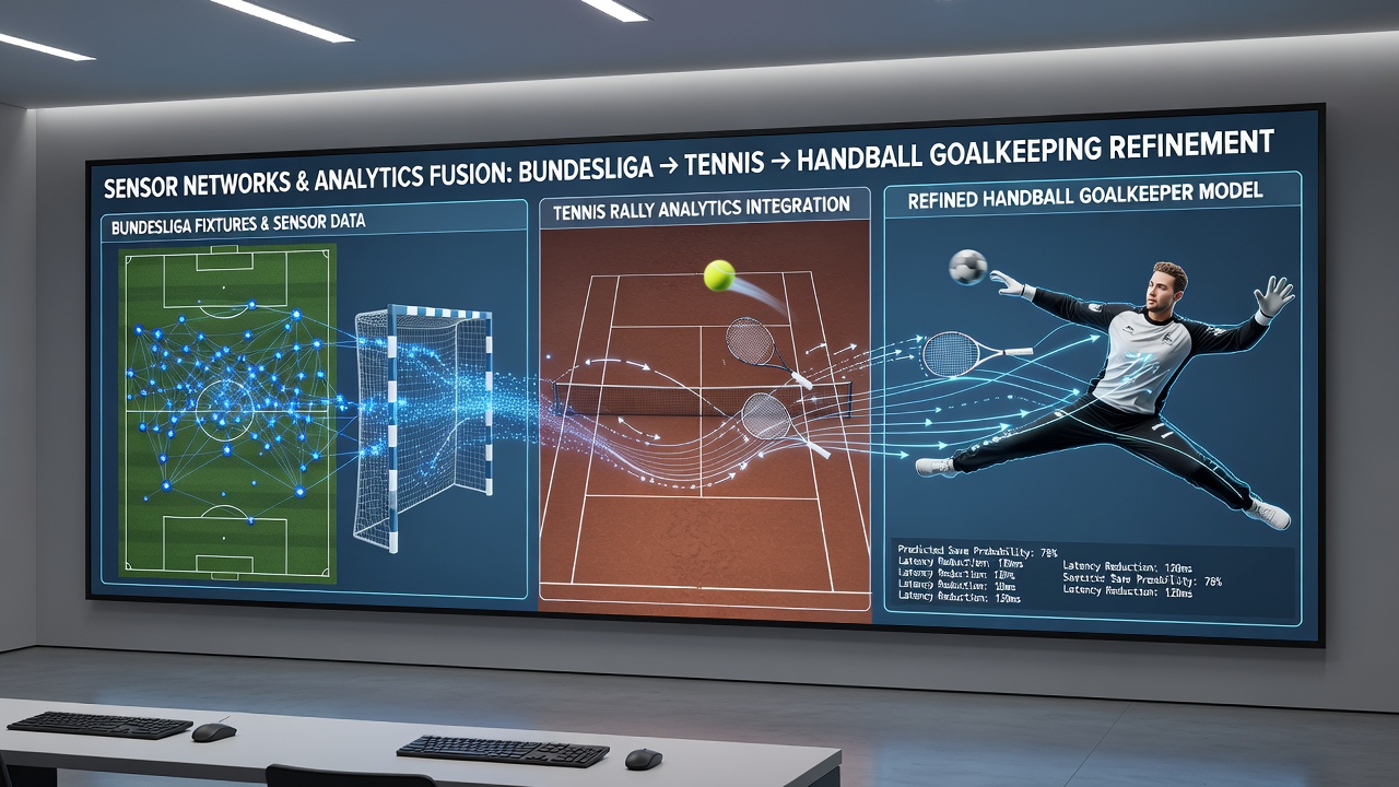 Tennis-Rallye-Analysen und Handball-Training mit Sensornetzwerken